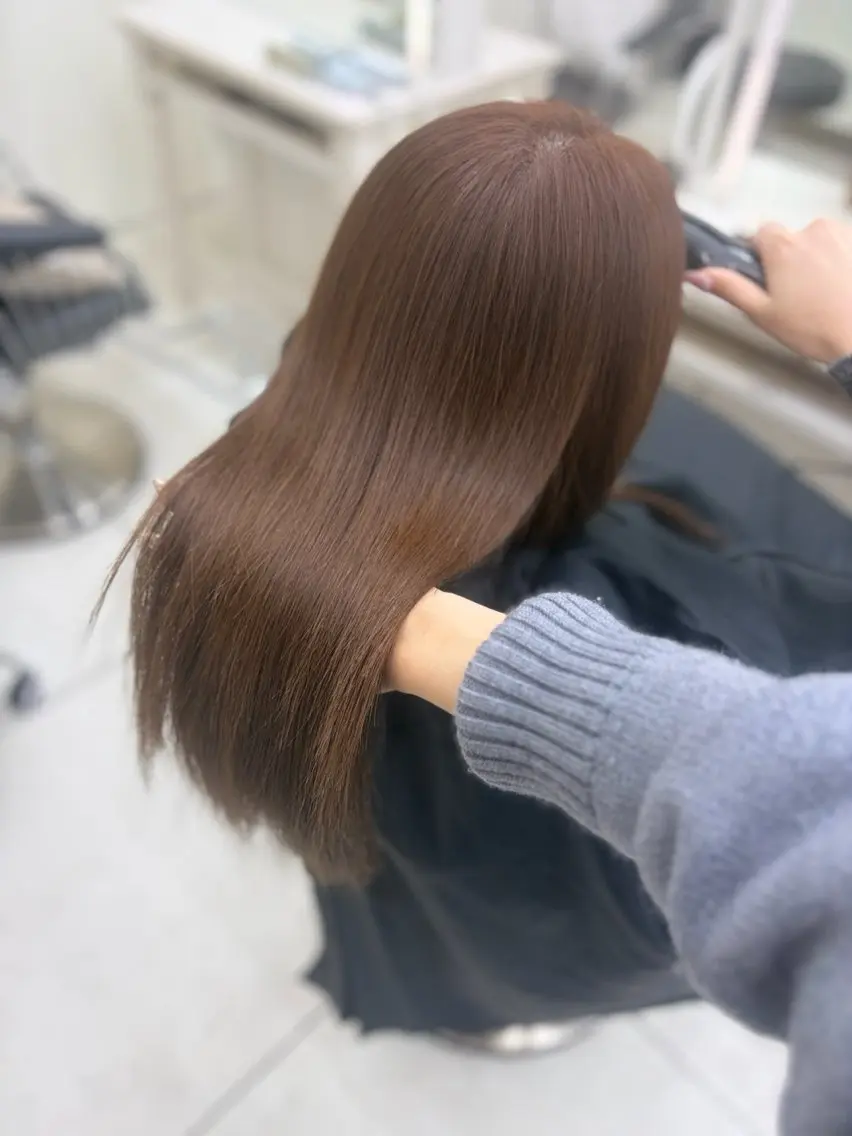セミロング カラー ヘアカラー 透明感カラー/銀座 /Kazukiのヘアスタイル