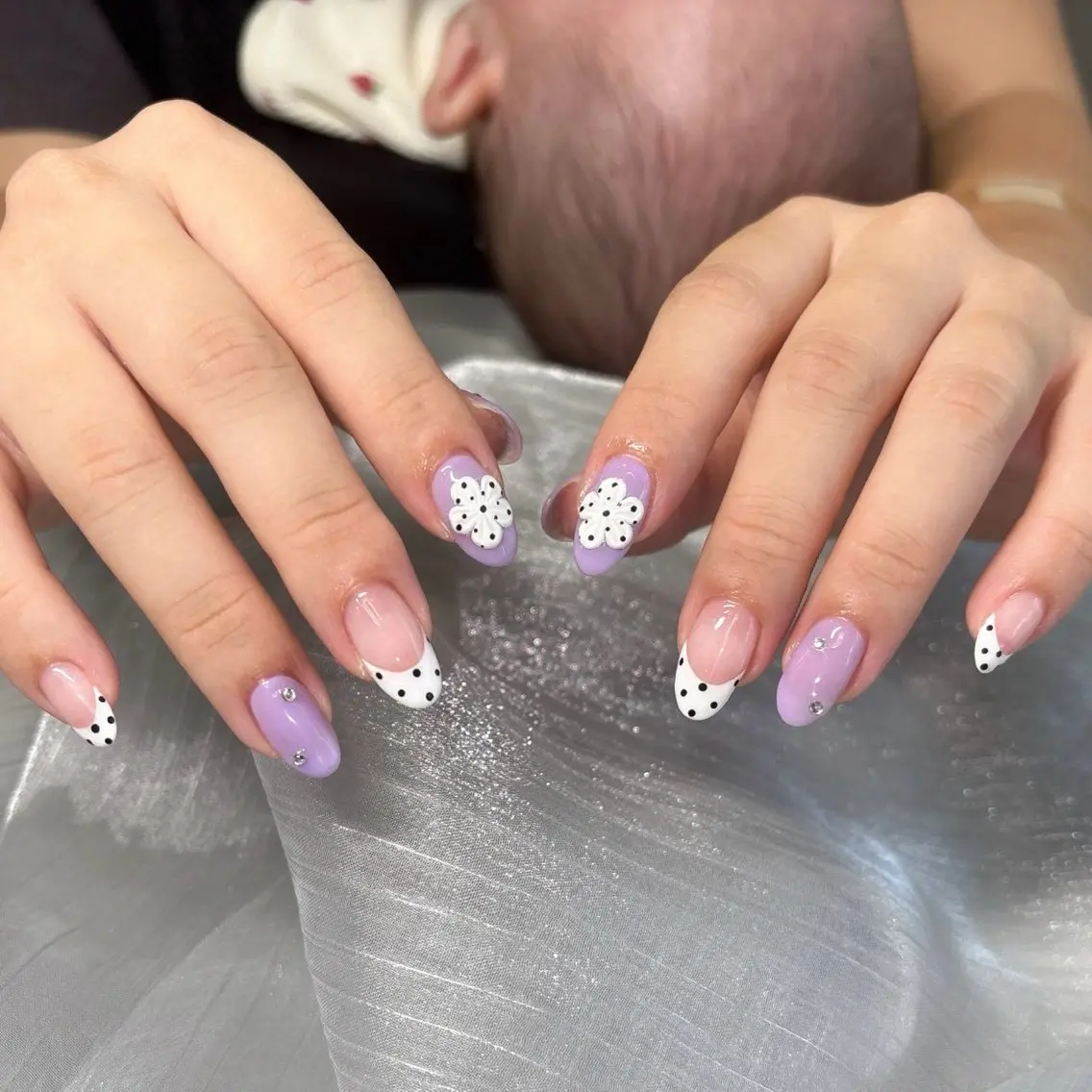 ミディアム ハンドネイル Rr Nailのネイルデザイン