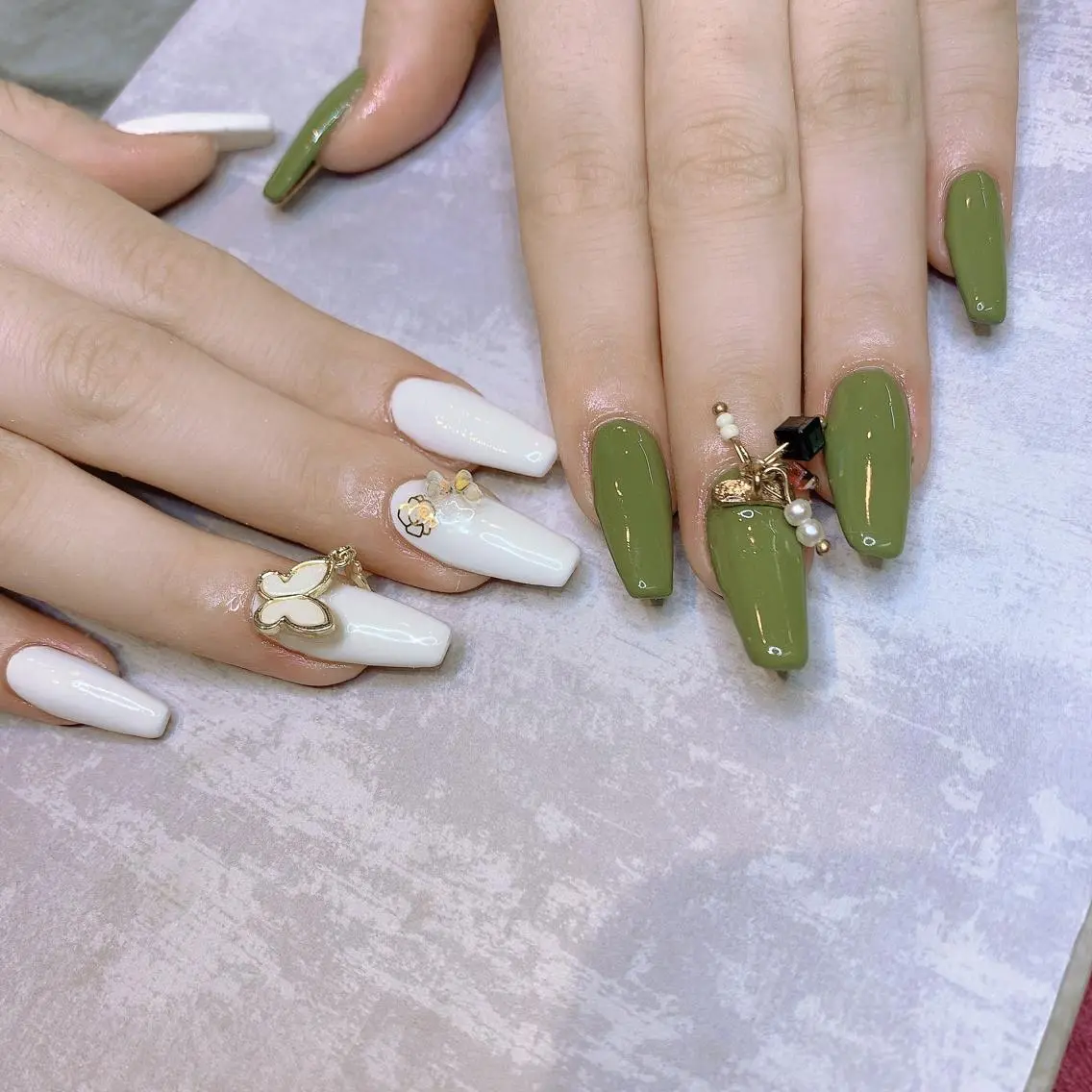 ネイル 韓国ネイル 持ち込み スカルプネイル Adite nailのネイルデザイン