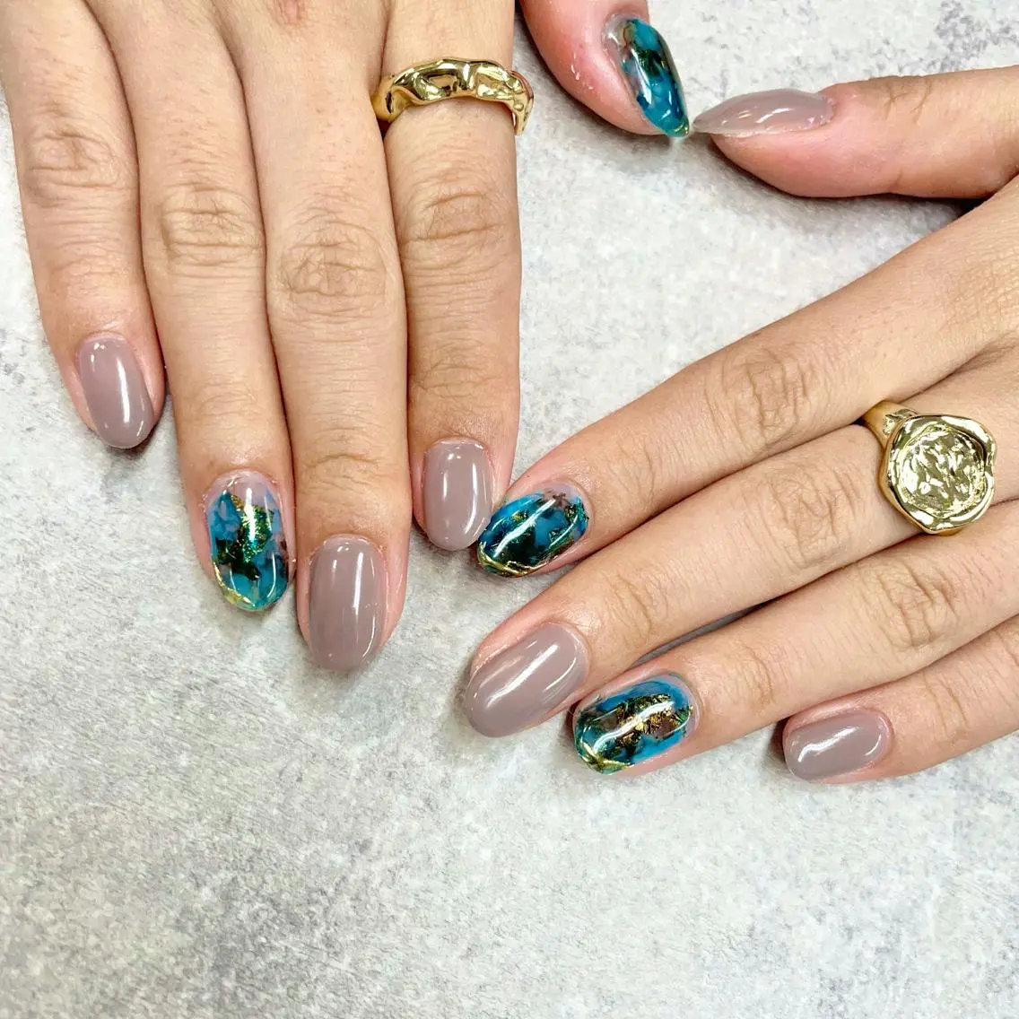 ネイル 夏ネイル ハンドネイル ハンドケア FASTNAIL PLUS 新宿店のネイルデザイン