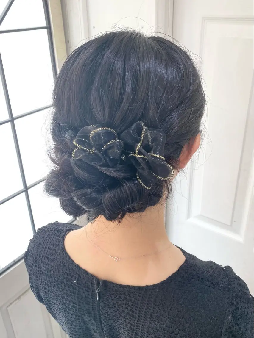 ヘアアレンジ ヘアセット uros.中目黒 moekaのヘアスタイル