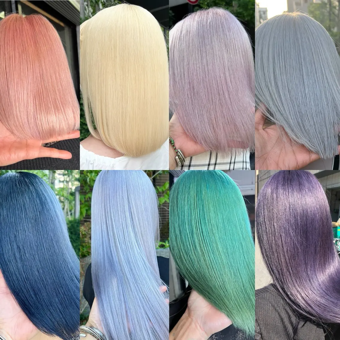 ロング カラー ベージュカラー ブリーチ ブロンド ケアブリーチ 透明感カラー ヘアカラー Lima/ハイトー ン/ブリーチ/心斎橋のヘアスタイル
