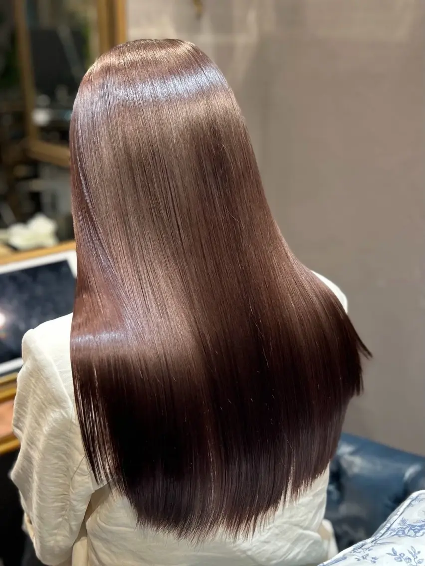 ロング カット ヘアカラー Nanaka Luana  難波店のヘアスタイル