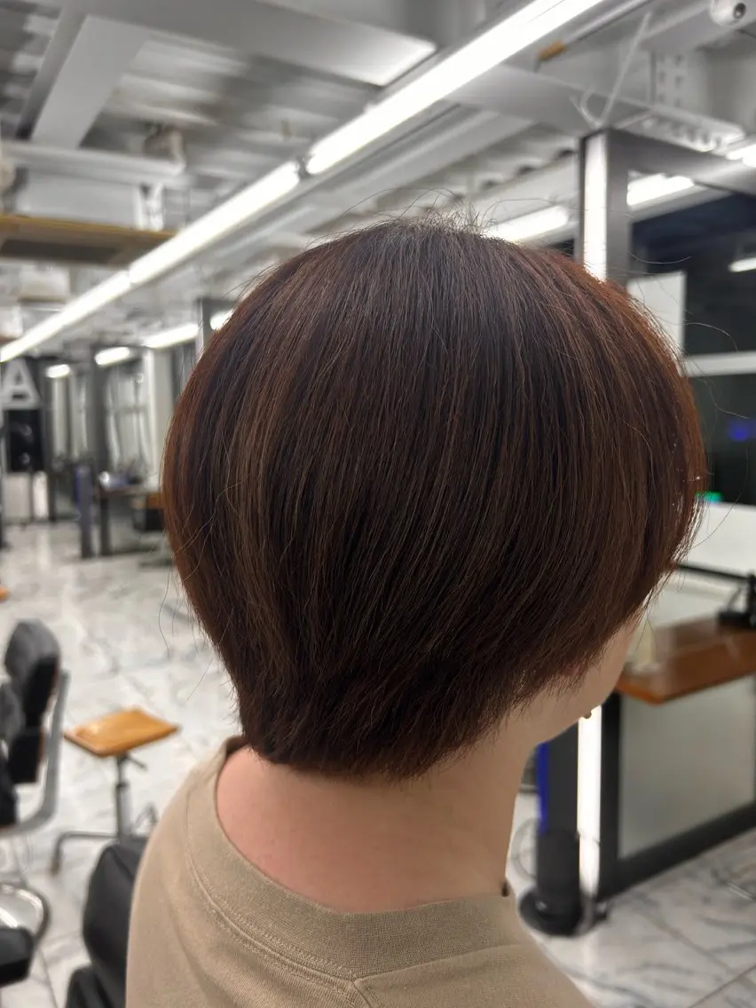 ショート ヘアカラー カラー🤭🈁 ✨️🍀ショーイのヘアスタイル
