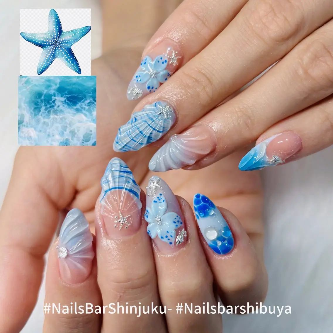 ネイル ボルドー ブラウン チークネイル ドット フットネイル NAILS BAR SHINJUKUのネイルデザイン
