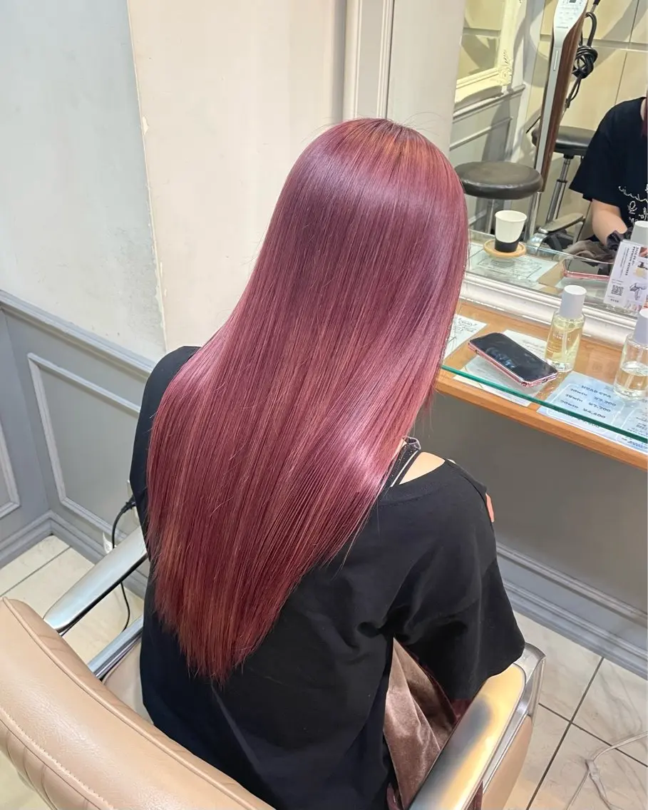 ロング ヘアカラー トリートメント 🌟ɴᴇᴏʟɪᴠᴇ ᴋᴀʀᴇɴ🤍´-のヘアスタイル