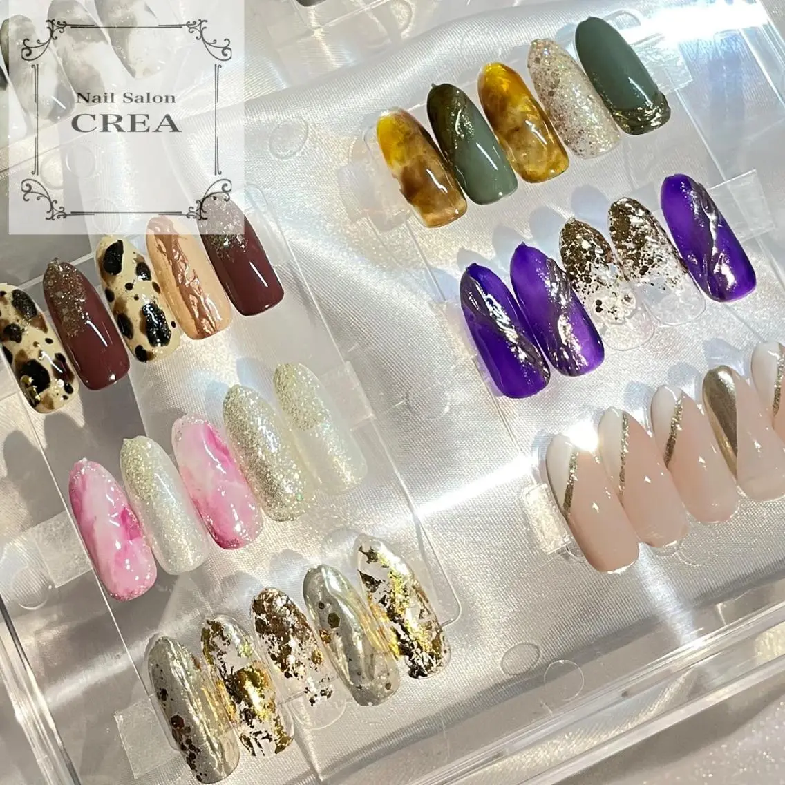 ネイル ジェルネイル NailSalon CREAのネイルデザイン