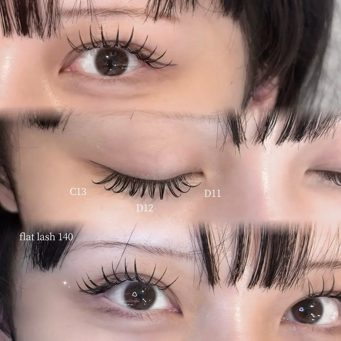 マツエク・マツパ マツエク レース アドラブル eyeのマツエク・マツパデザイン