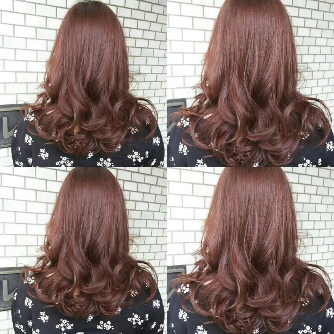 ロング カラー イルミナカラー バイオレットカラー 藤森 希美のヘアスタイル