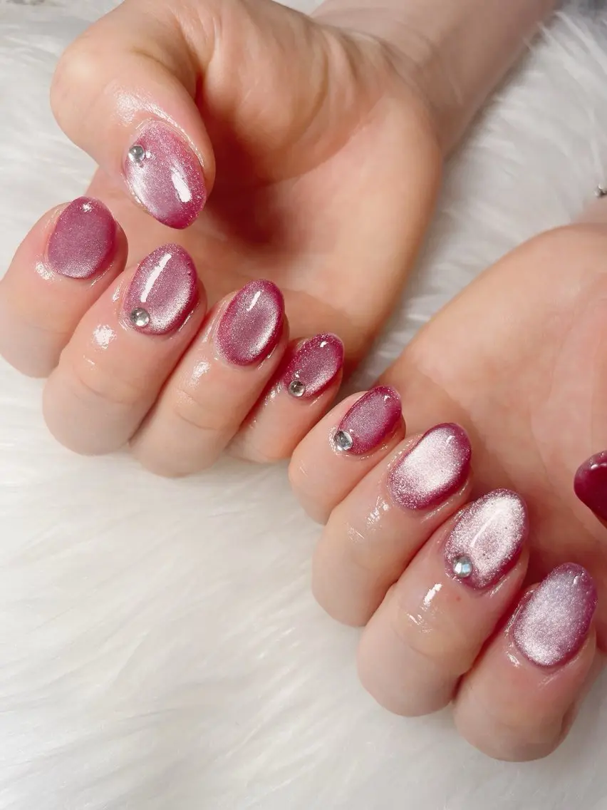 ネイル マグネットネイル nailsalon Rinのネイルデザイン