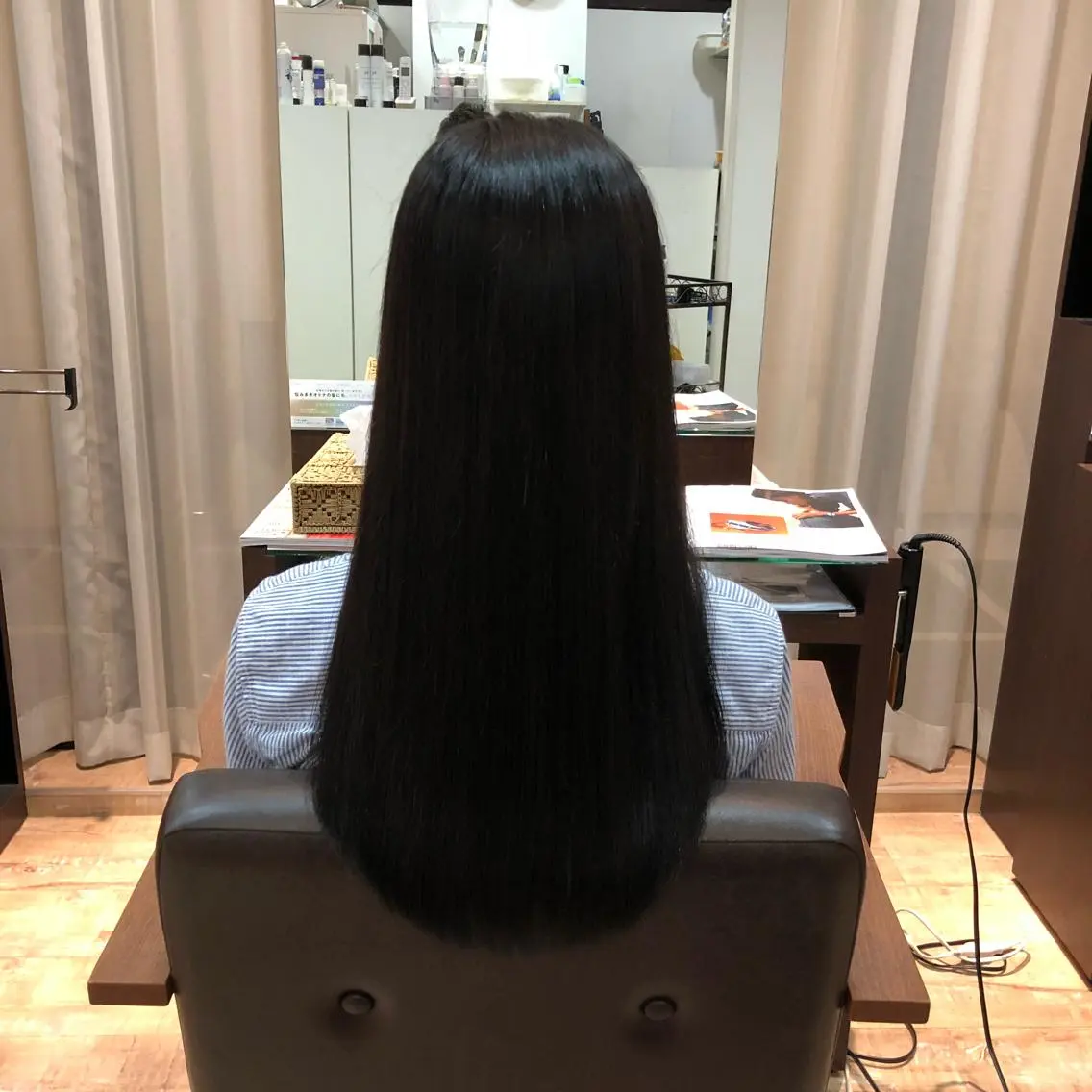 ロング 反橋 聖のヘアスタイル