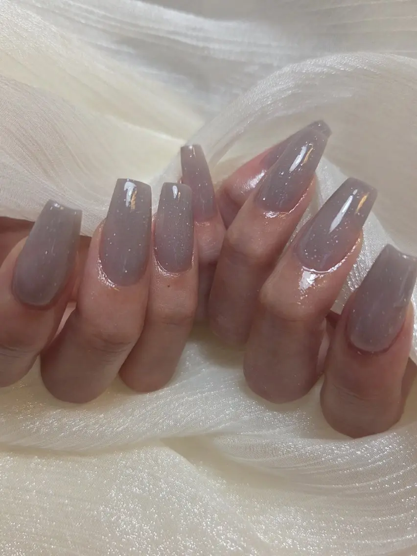 ネイル 長さ出し ハンドネイル LadyNail Kiyoka/大名のネイルデザイン