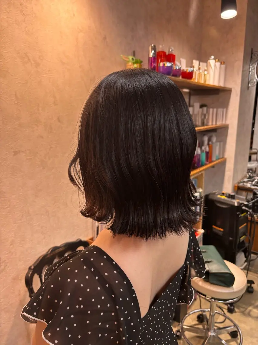 ショート ダメージレス縮毛矯正 カット//あさみ🌈のヘアスタイル
