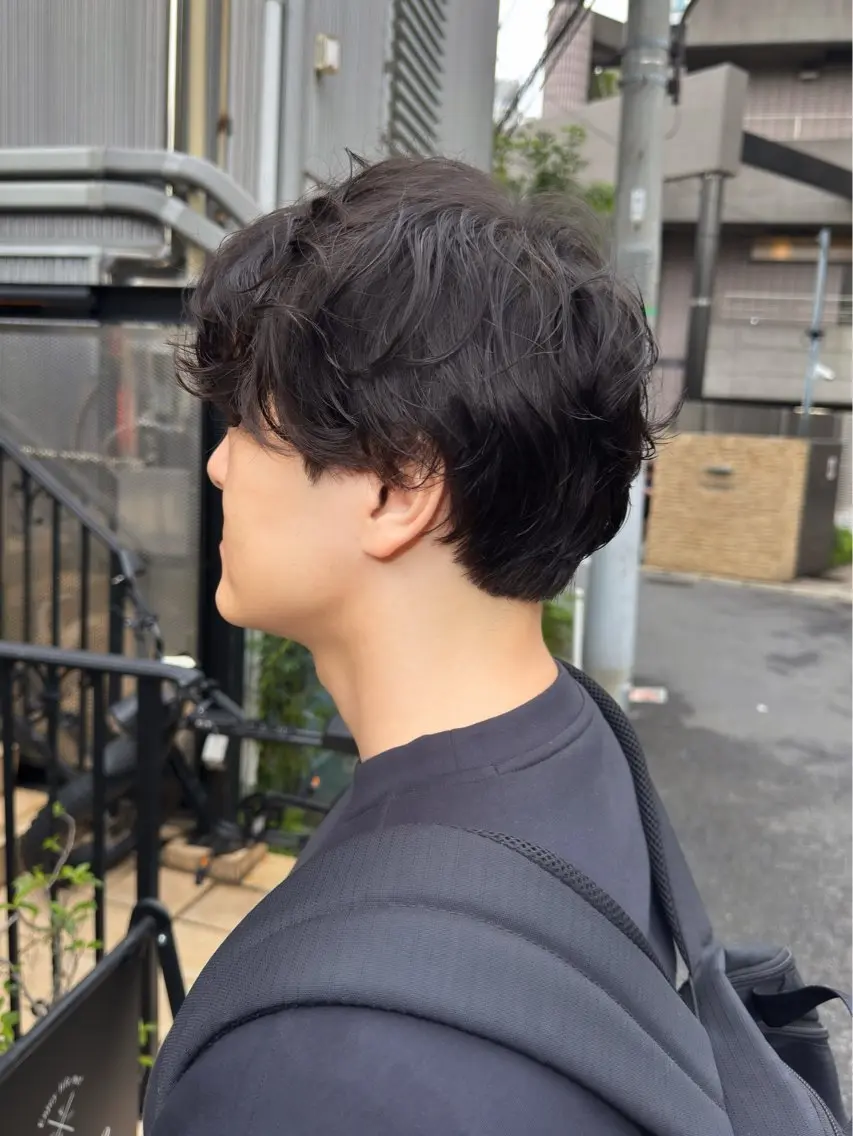 メンズカット+パーマ🧑🏻🌟の写真