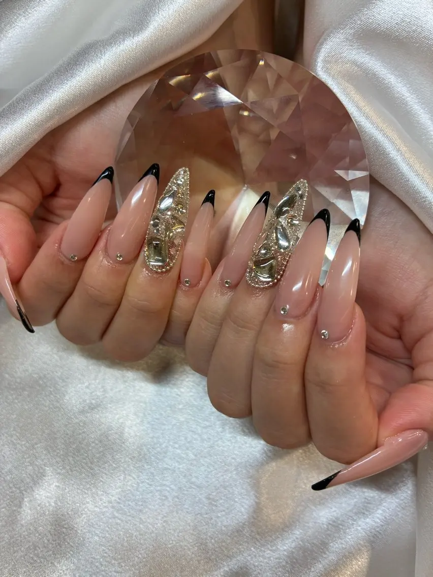 ロング Hanon ハノンのネイルデザイン