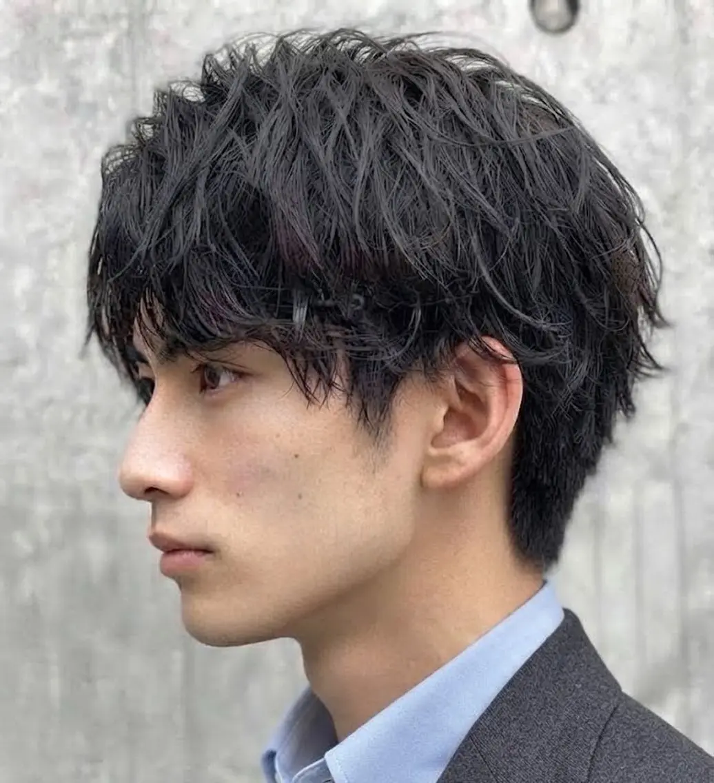 メンズ 似合わせカット🌈 カラー🌈すみれのヘアスタイル