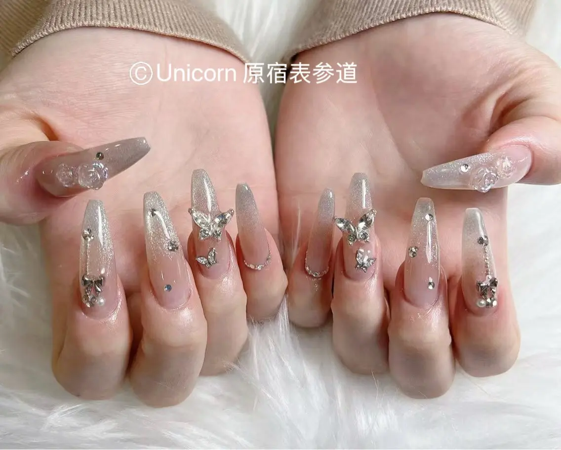 ネイル 持ち込み ネイルチップ ハンドネイル Unicorn Nail原宿表参道のネイルデザイン