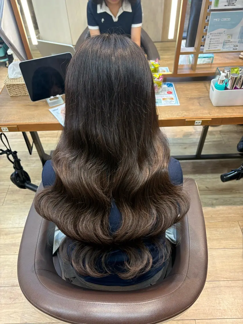 ロング エクステ 透明感カラー 🧚‍♂️さえのヘアスタイル