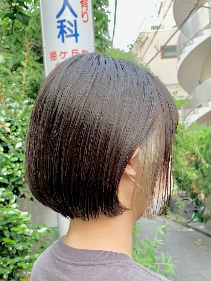 ショート ショートボブ ボブ ショートヘア カット ヘアカラー トリートメント ショート/ボブ /髪質改善/内山翔太のヘアスタイル