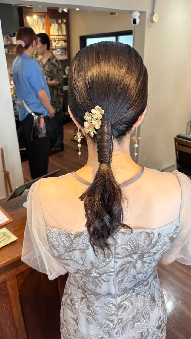 ヘアアレンジ 甲斐 真桜のヘアスタイル