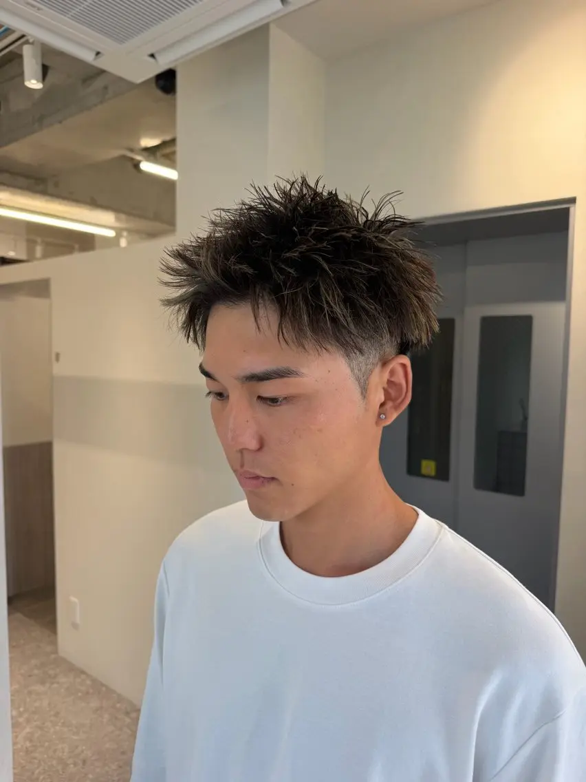 カラー メンズ カット ヘアカラー ヘアセット 個室サロンKAITO メンズ特化美容師のヘアスタイル