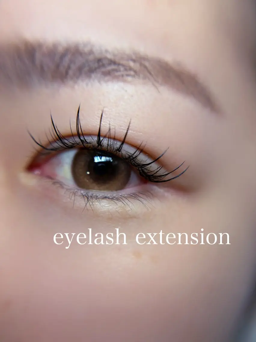 マツエク・マツパ 束感まつ毛 ナチュラル erika __.eyelashの眉毛・アイブロウイメージ