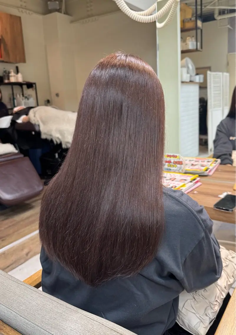 ロング カラー カット ヘアカラー トリートメント 🫧山中 沙希🫧のヘアスタイル