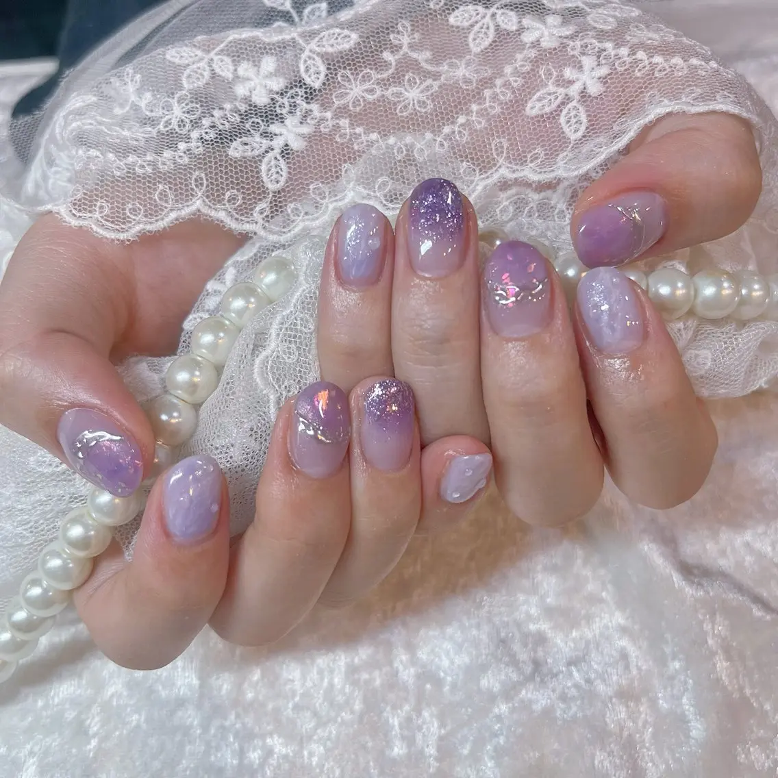 ネイル Maya 🧊🫧‪／渋谷のネイルデザイン