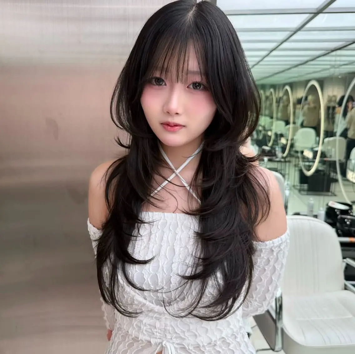 ロング カット ヘアカラー トリートメント 🥀モテ髪レイヤー 職人🥀のヘアスタイル
