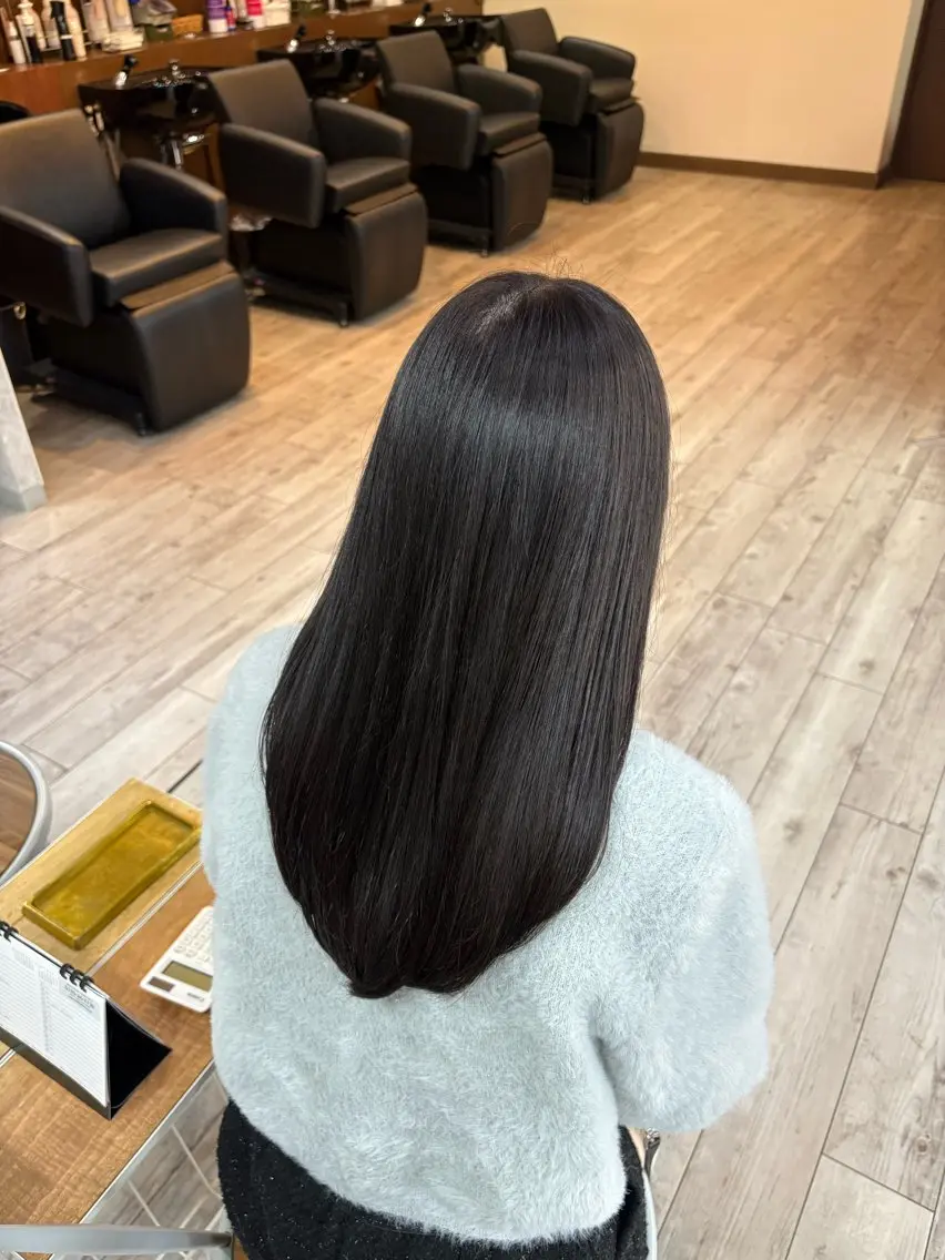 ロング カラー ヘアカラー なぎは/似合わせ・ ナチュラルカラーのヘアスタイル