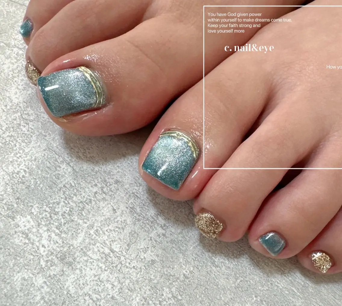 ネイル フットネイル C.Nail &Eyeのネイルデザイン