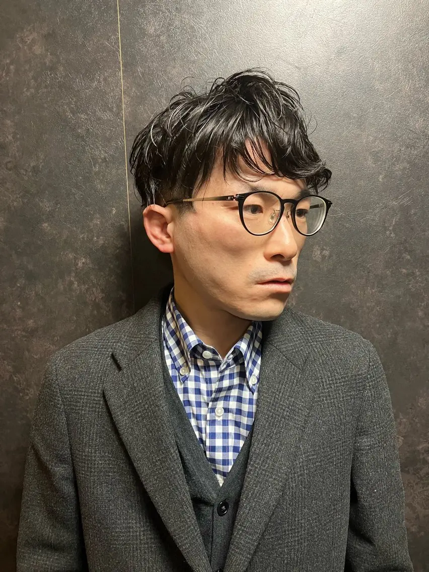 ショート メンズ メンズパーマ SAKI SAKIのヘアスタイル