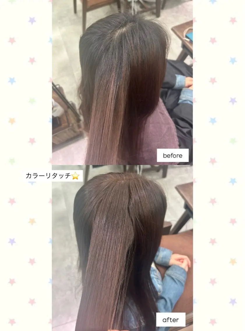 カラーリタッチ🎀の写真