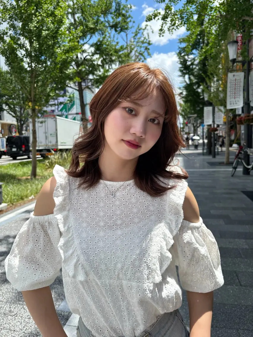 ミディアム ヘアカラー トリートメント 🦕K-two/ シノハラナルミ🦕のヘアスタイル