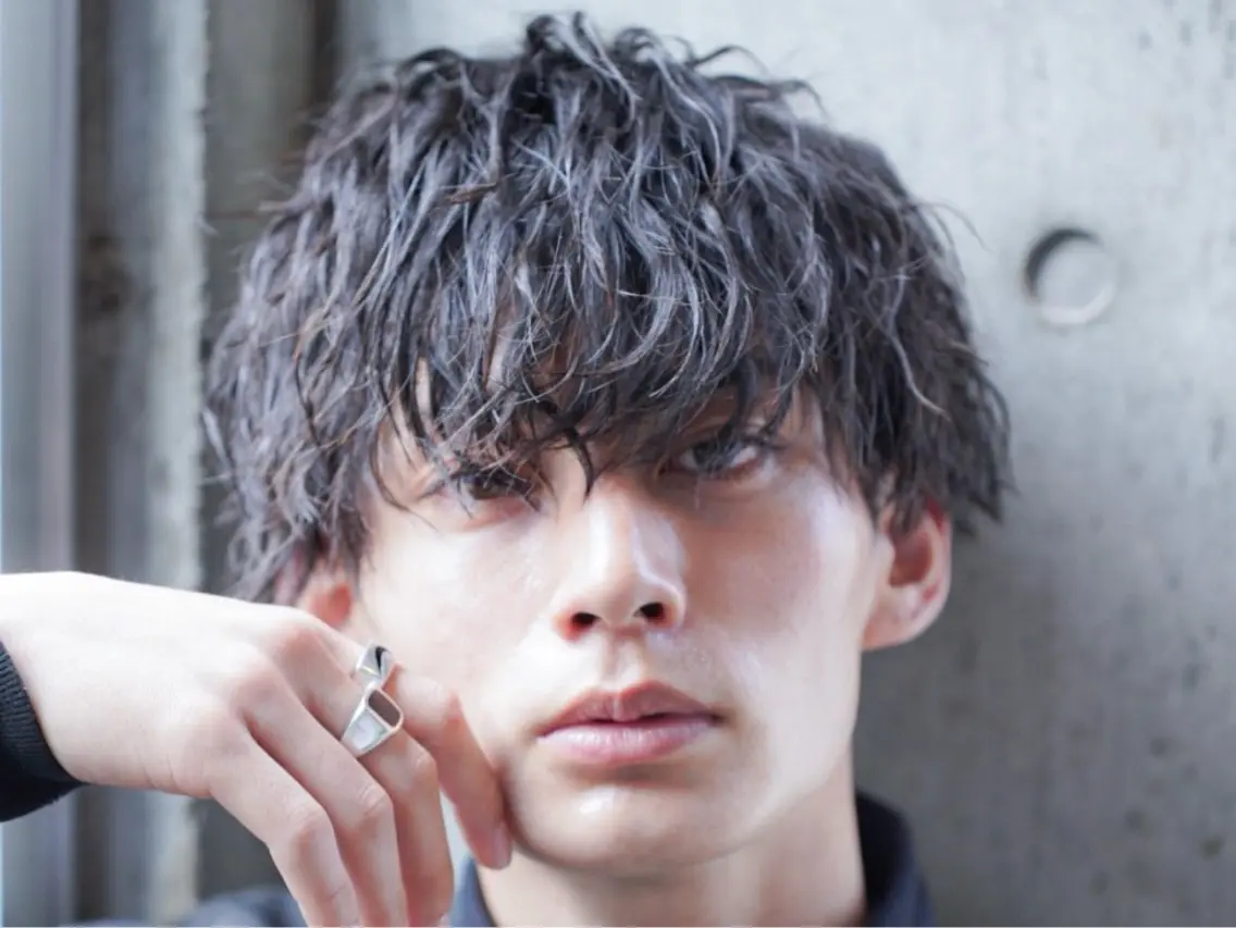 ショート パーマ メンズ 【新宿メンズパーマ】 スペシャリスト勝山勇のヘアスタイル