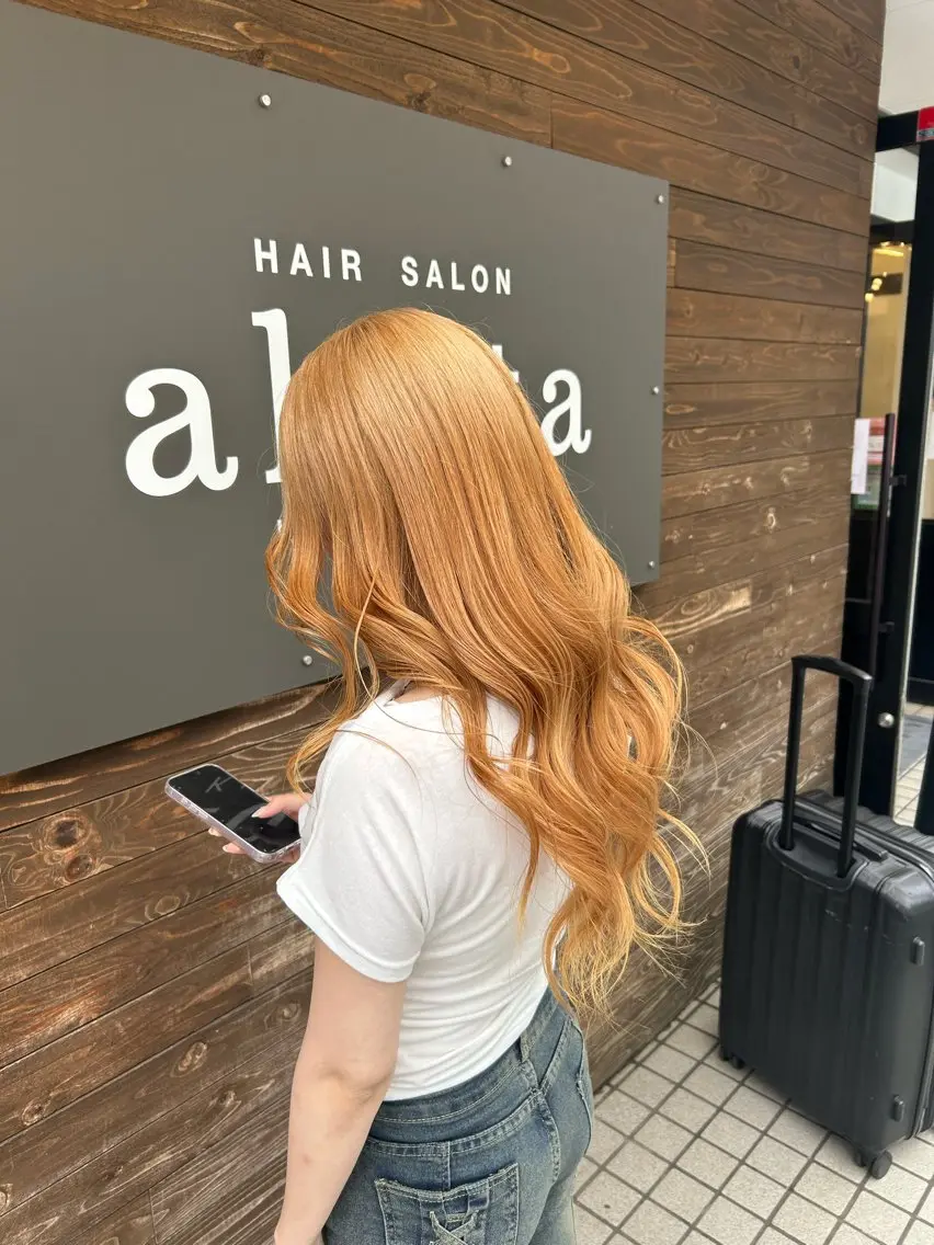 ロング alotta 可児のヘアスタイル