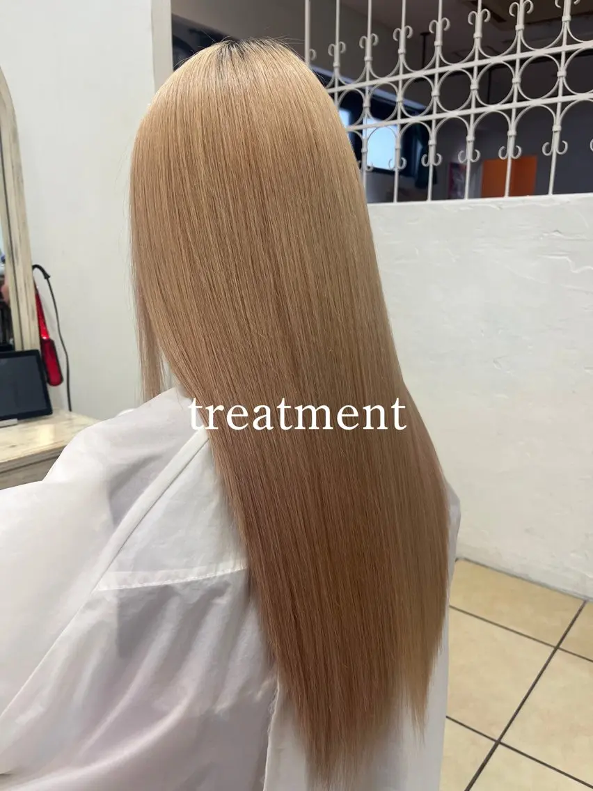 ロング mana /髪質改善 オリーブベージュ🌿のヘアスタイル