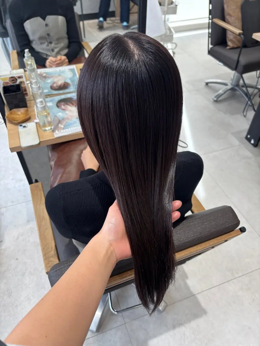 🎀🐾艶カラー＋トリートメント🎀🐾【9:30~19:30の営業中】土日＋1000円の写真