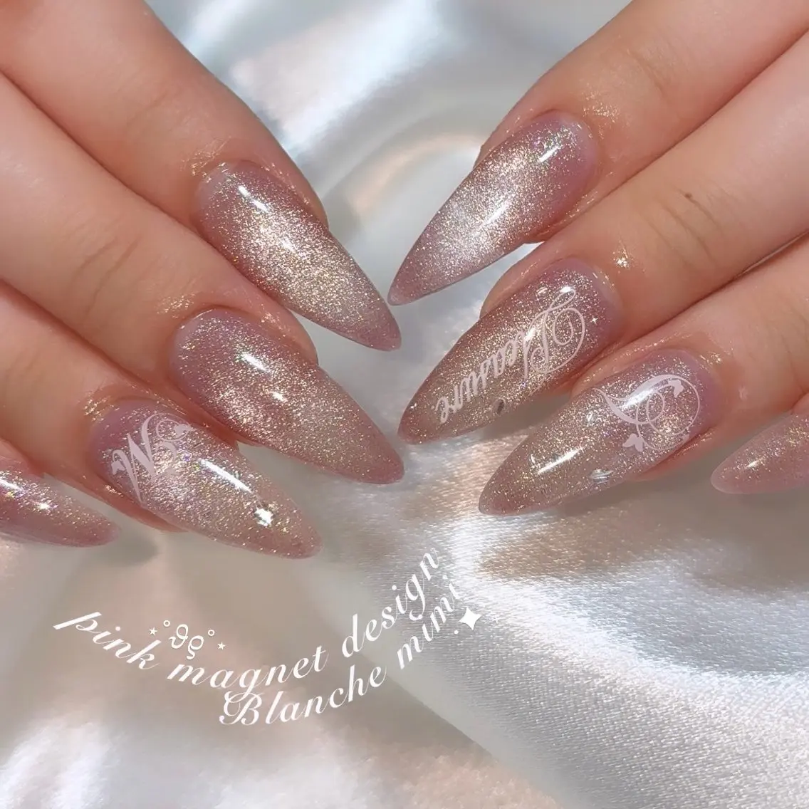 ネイル ハンドネイル Blanche mimi.u_aのネイルデザイン