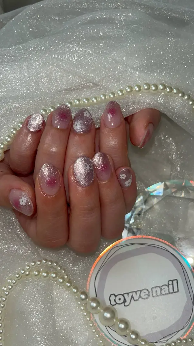 ネイル チークネイル ハンドネイル kairi Toyvenailのネイルデザイン