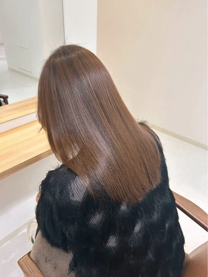 ロング トリートメント AFLOAT 田中みのりのヘアスタイル