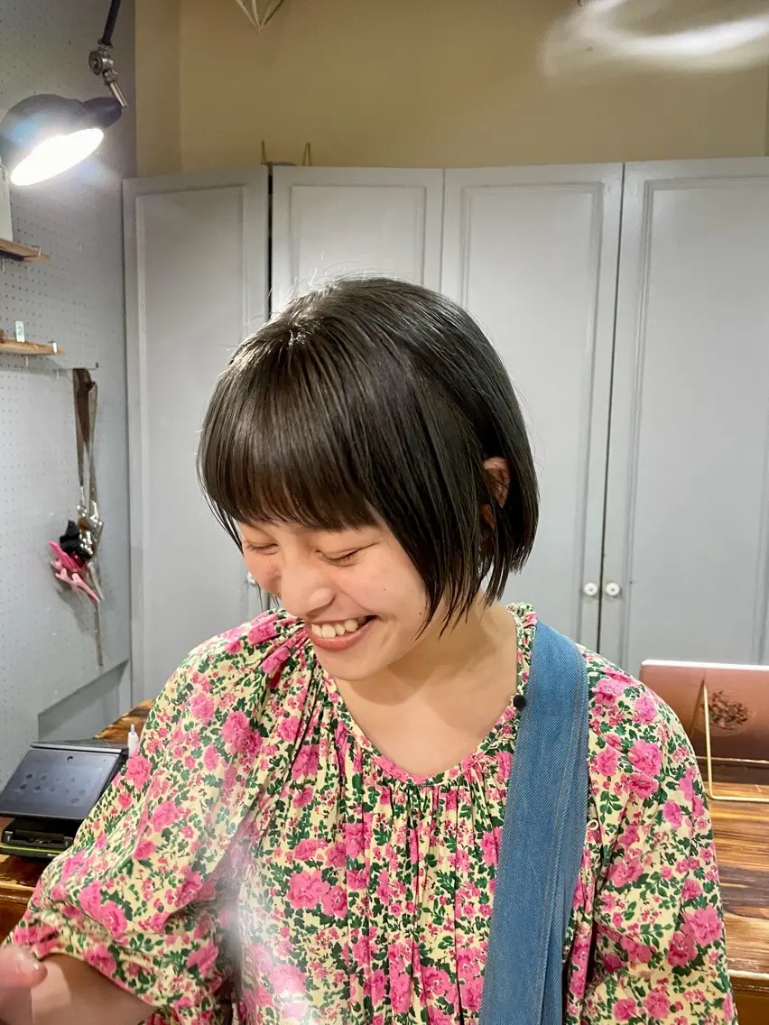 ショート カラー ブリーチ デザインカラー ハイトーンカラー 🤩噂のMr.髪ポジ ティブ®️yu🤩のヘアスタイル