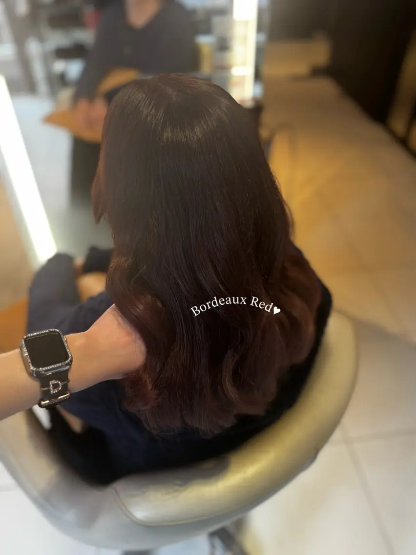セミロング カラー ヘアカラー トリートメント 🤍たむら みなみ 銀座🤍のヘアスタイル