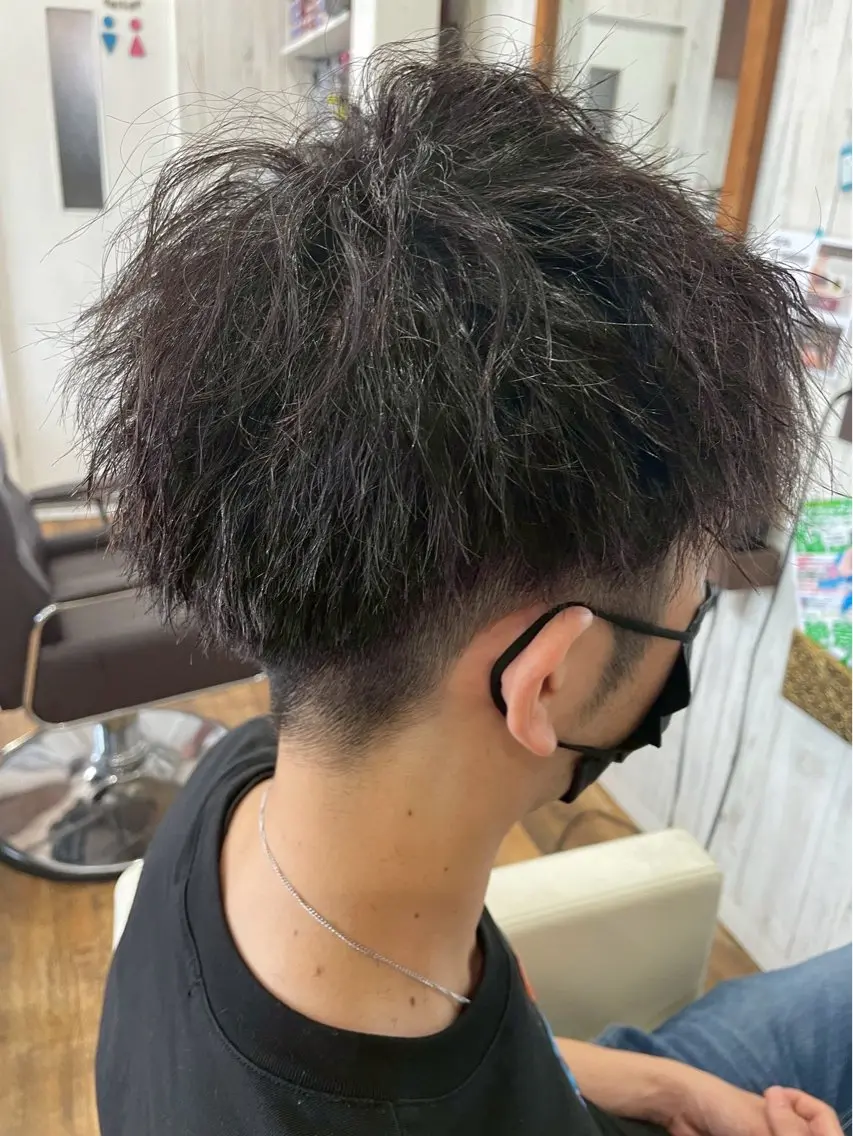 メンズカット+パーマ(ツイスト.スパイラル.ツイスパ)🧑🦱の写真