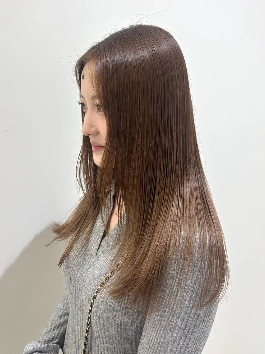 ロング カラー ヘアカラー 🌺ヘアアレンジ/ 艶カラー🌺momoのヘアスタイル