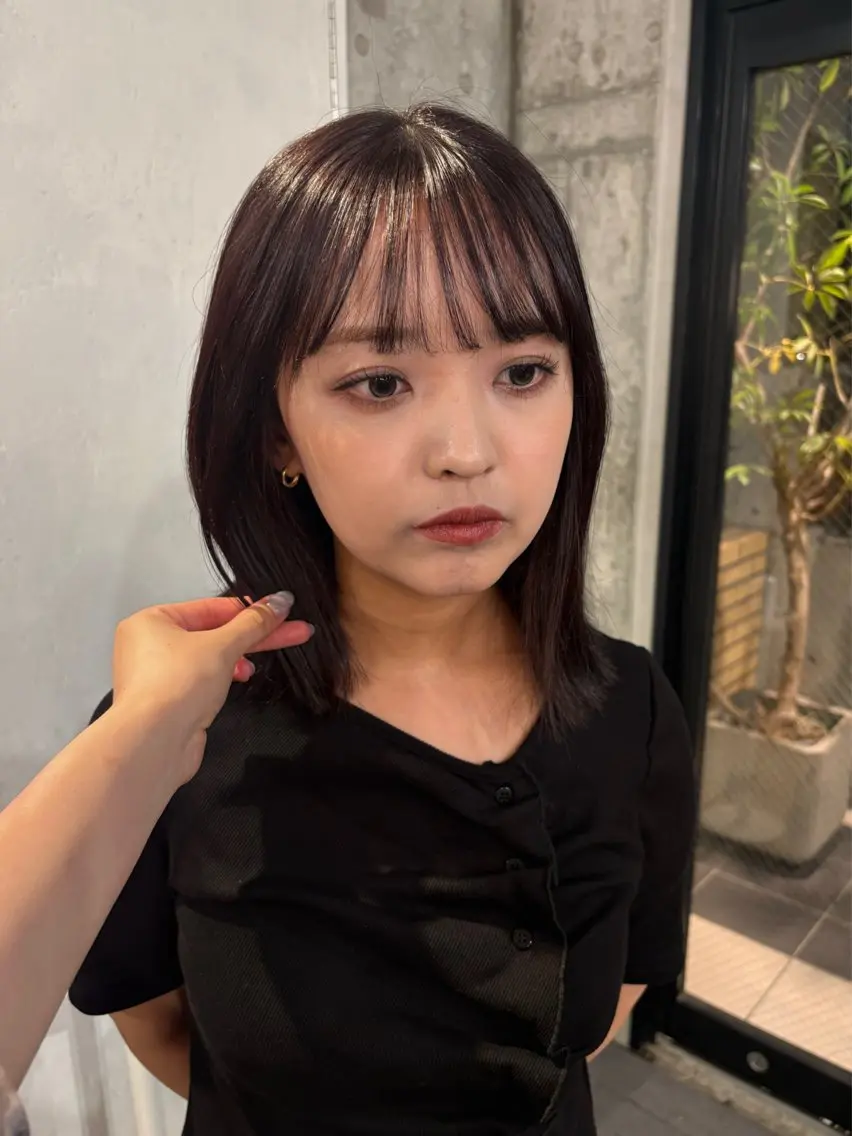 ミディアム ヘアカラー NORA saya🍀のヘアスタイル