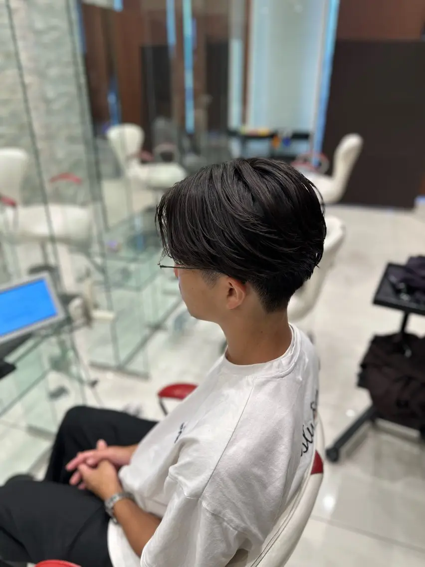 パーマ カット パーマ Earth山形店 アサカのヘアスタイル