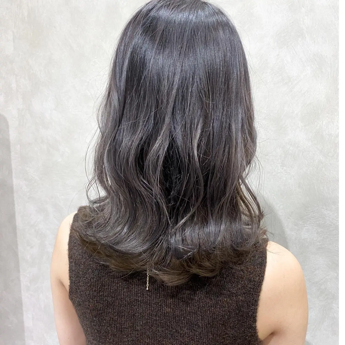 セミロング カラー グラデーションカラー グレージュ モカグレージュ カット ヘアカラー トリートメント 丹羽 隼人/髪質改善 /韓国ヘア🇰🇷のヘアスタイル
