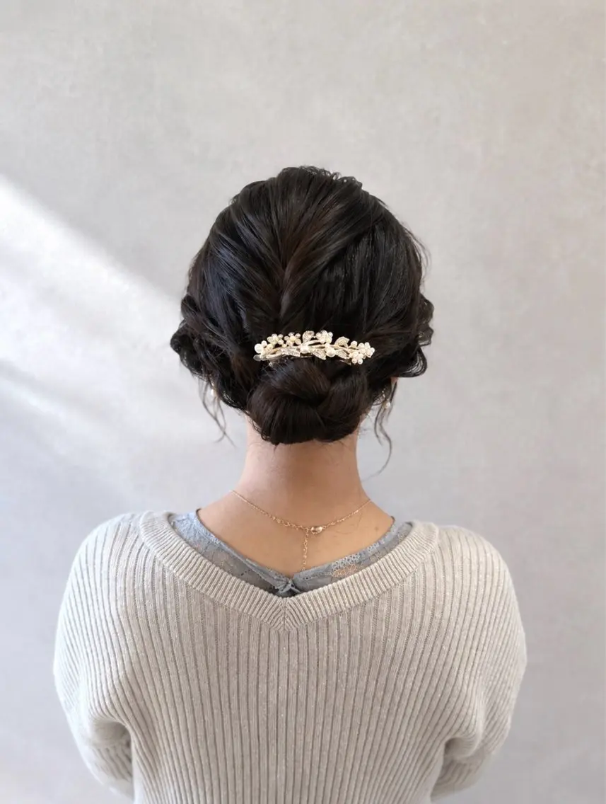 ヘアアレンジ ヘアセット 🫧𝒓𝒊𝒏𝒂 /水光カラー💎のヘアスタイル