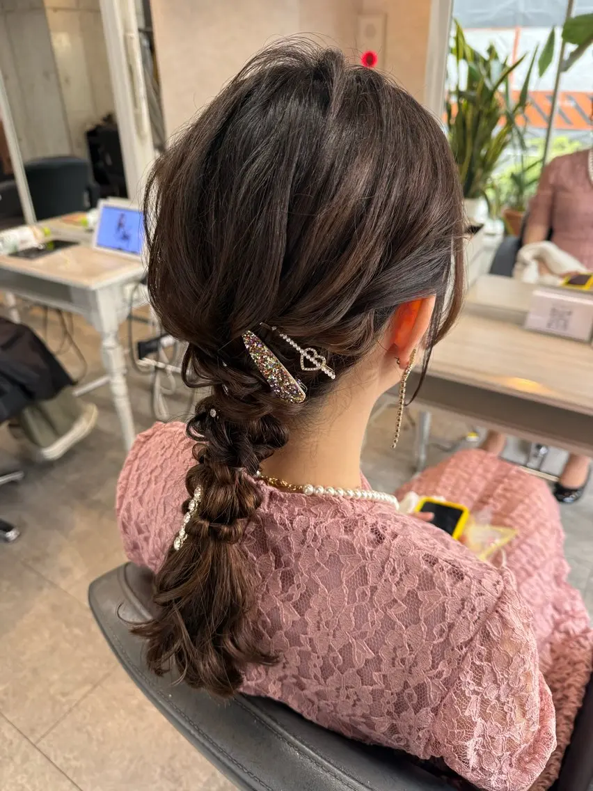 ヘアアレンジ 🎀ヘアセット/艶髪 /はやしほのか🎀のヘアスタイル
